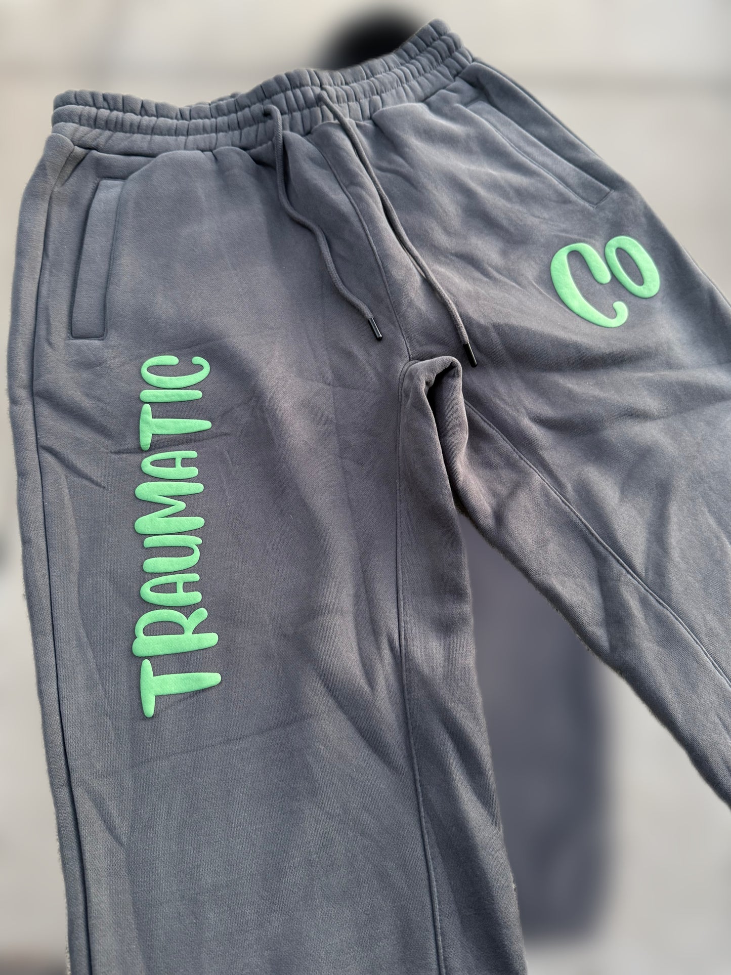 Invisibly Scarred Premium Sweatsuit (Grey)