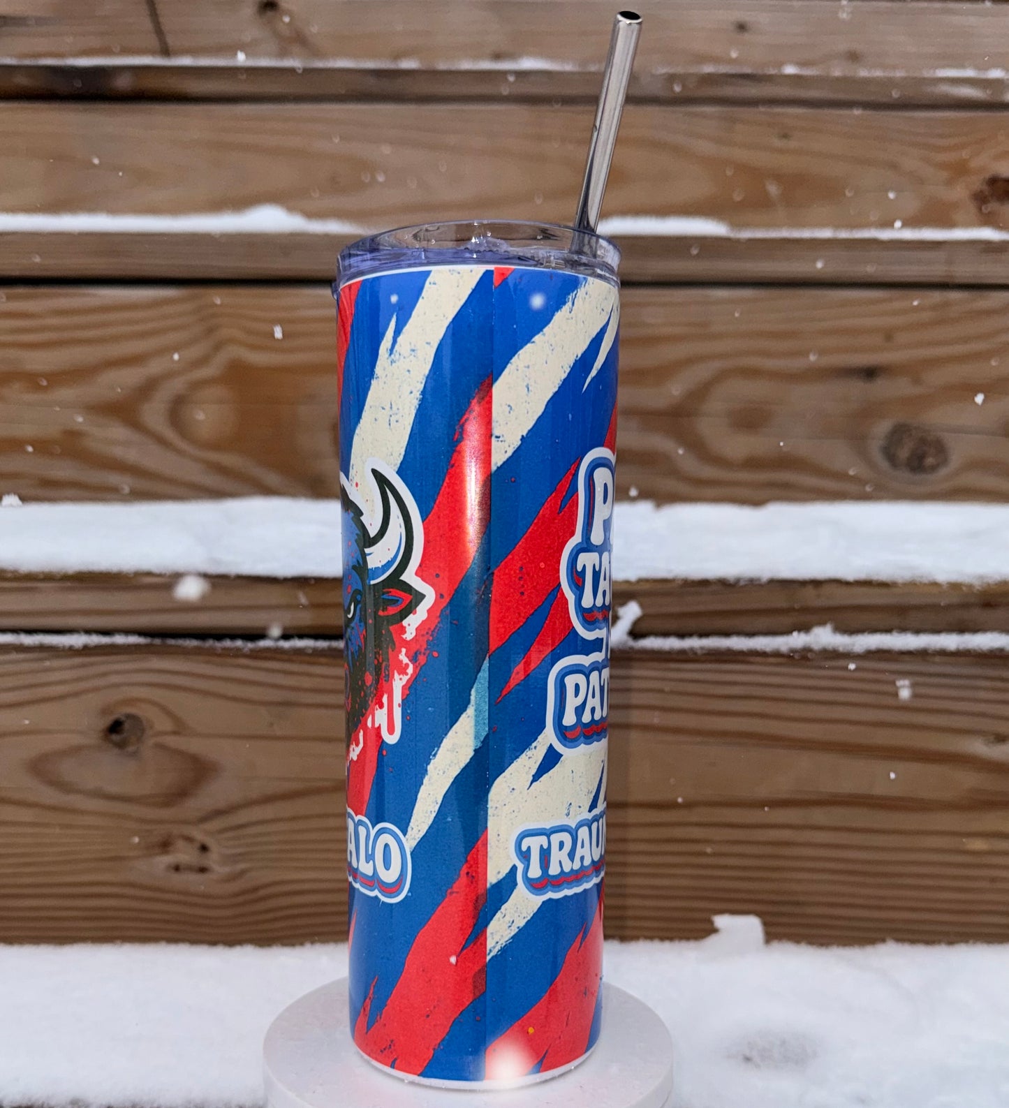 Pain Taught Me Patience 20oz Buffalo Tumbler