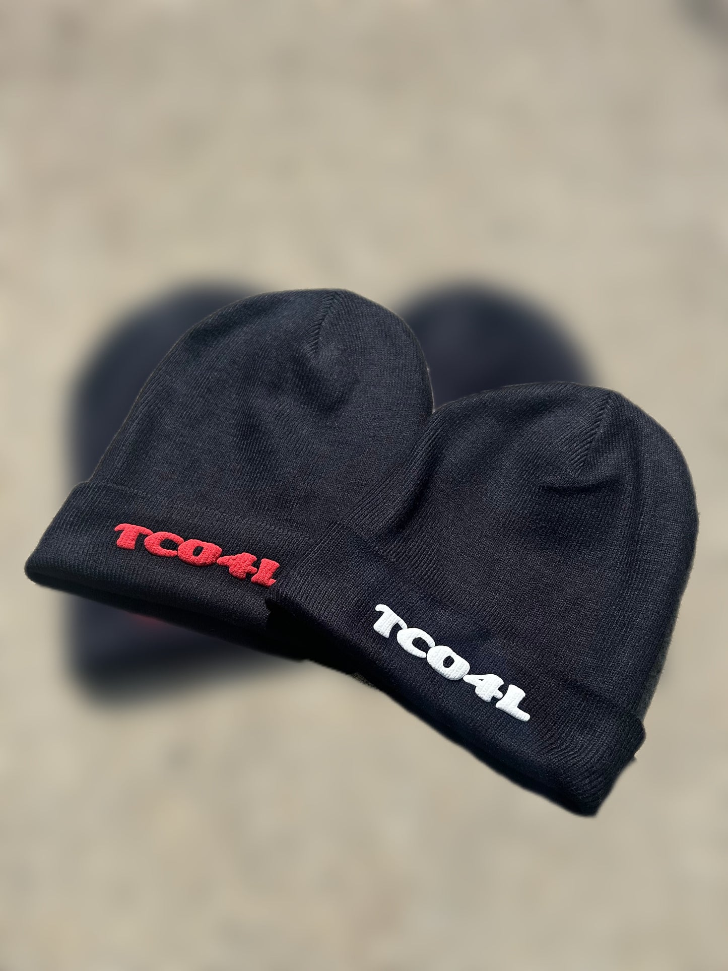 TCO4L Beanie – Limited Edition (Black with White or Red Lettering)