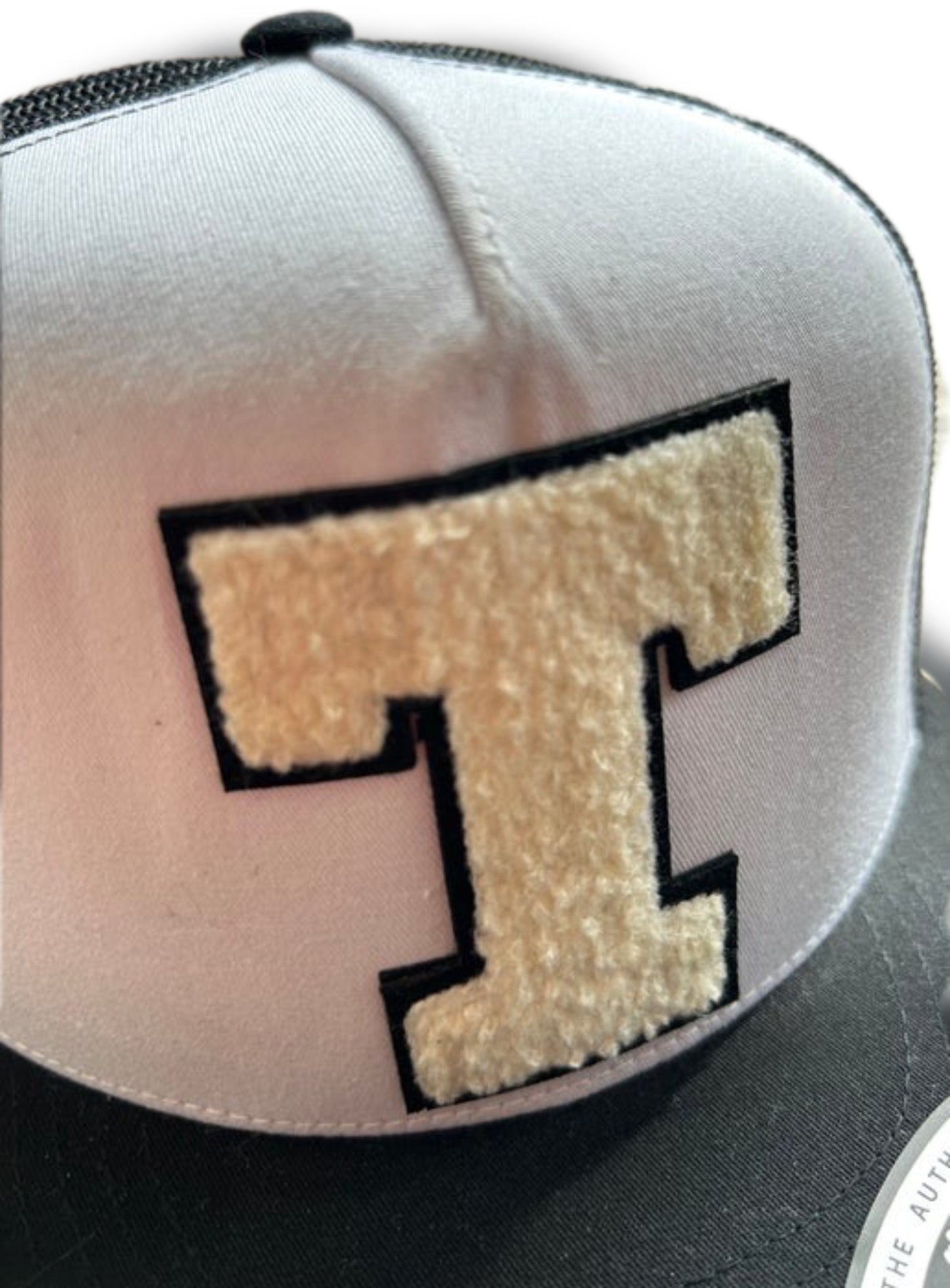 T Logo Snapback Trucker Hat