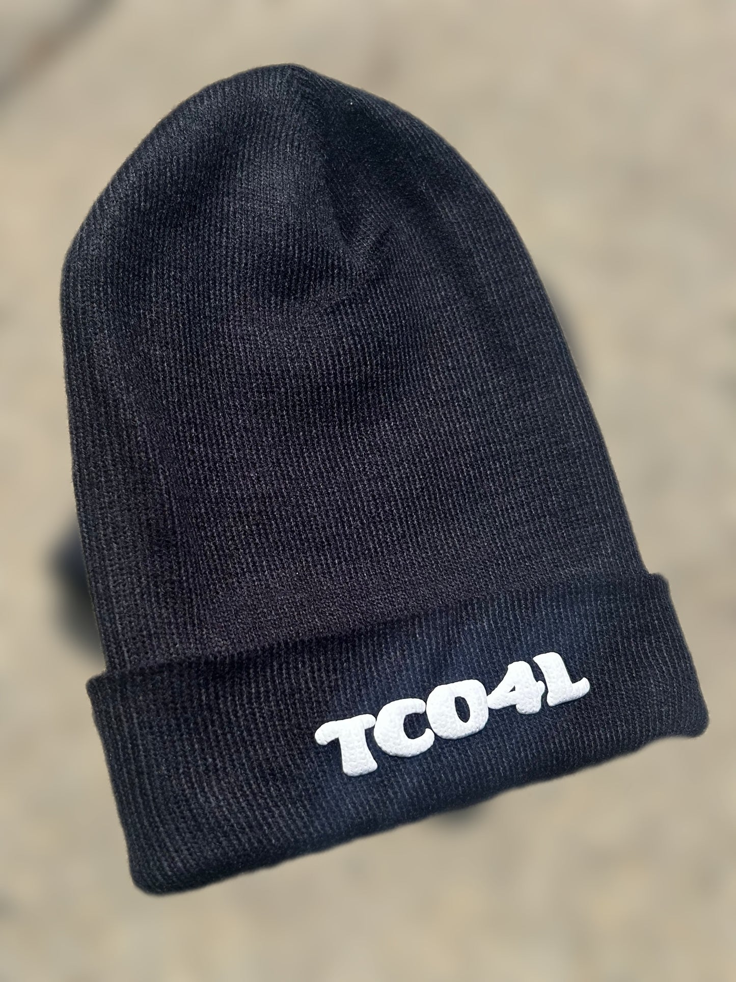 TCO4L Beanie – Limited Edition (Black with White or Red Lettering)
