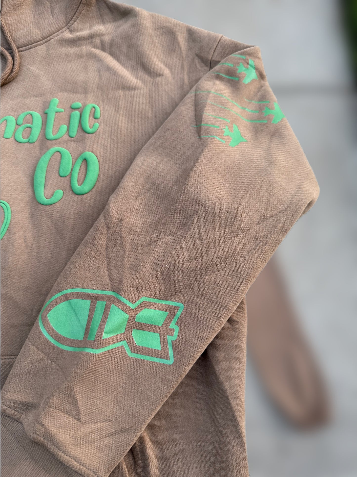 Invisibly Scarred Premium Sweatsuit (Brown)