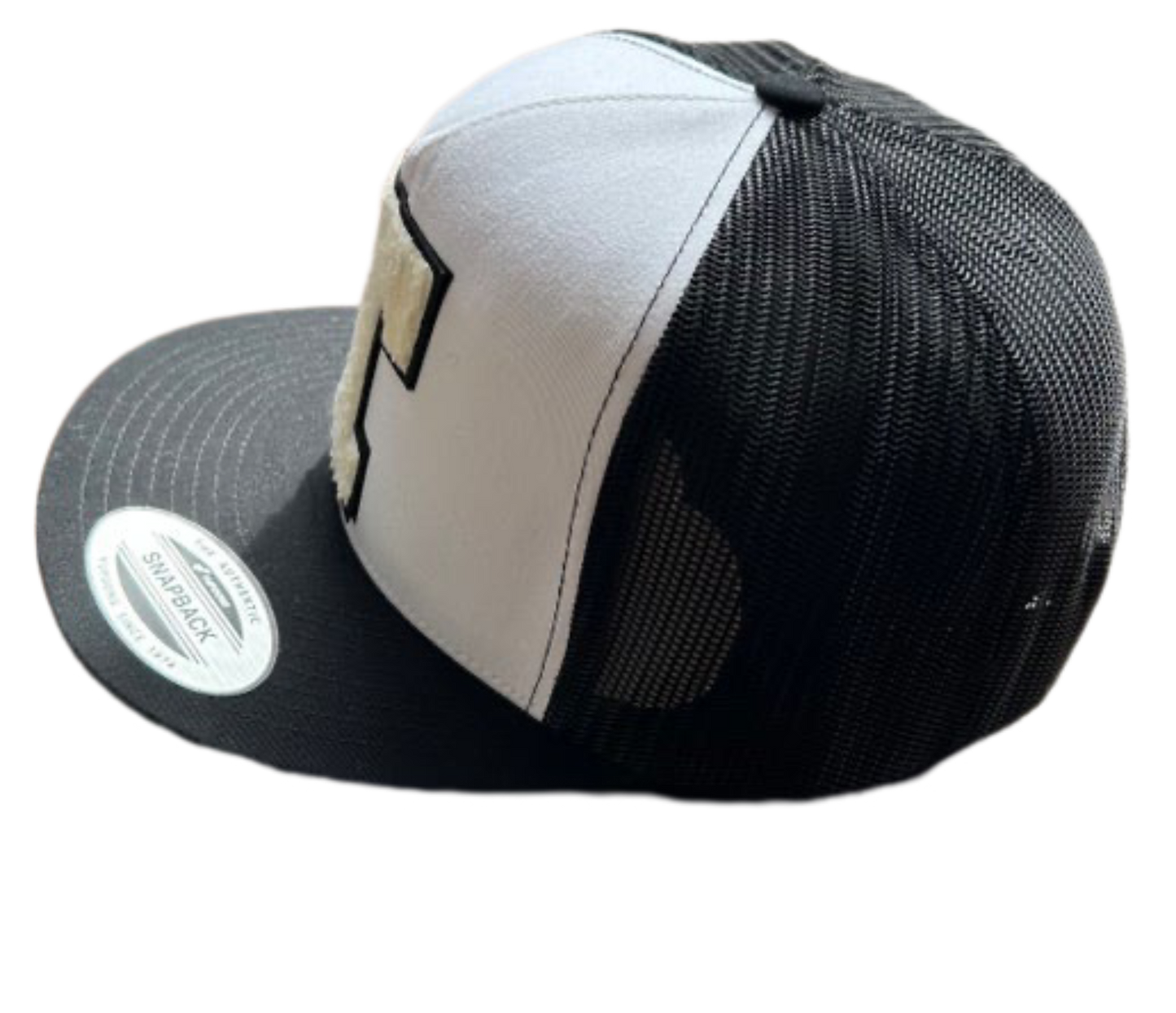 T Logo Snapback Trucker Hat