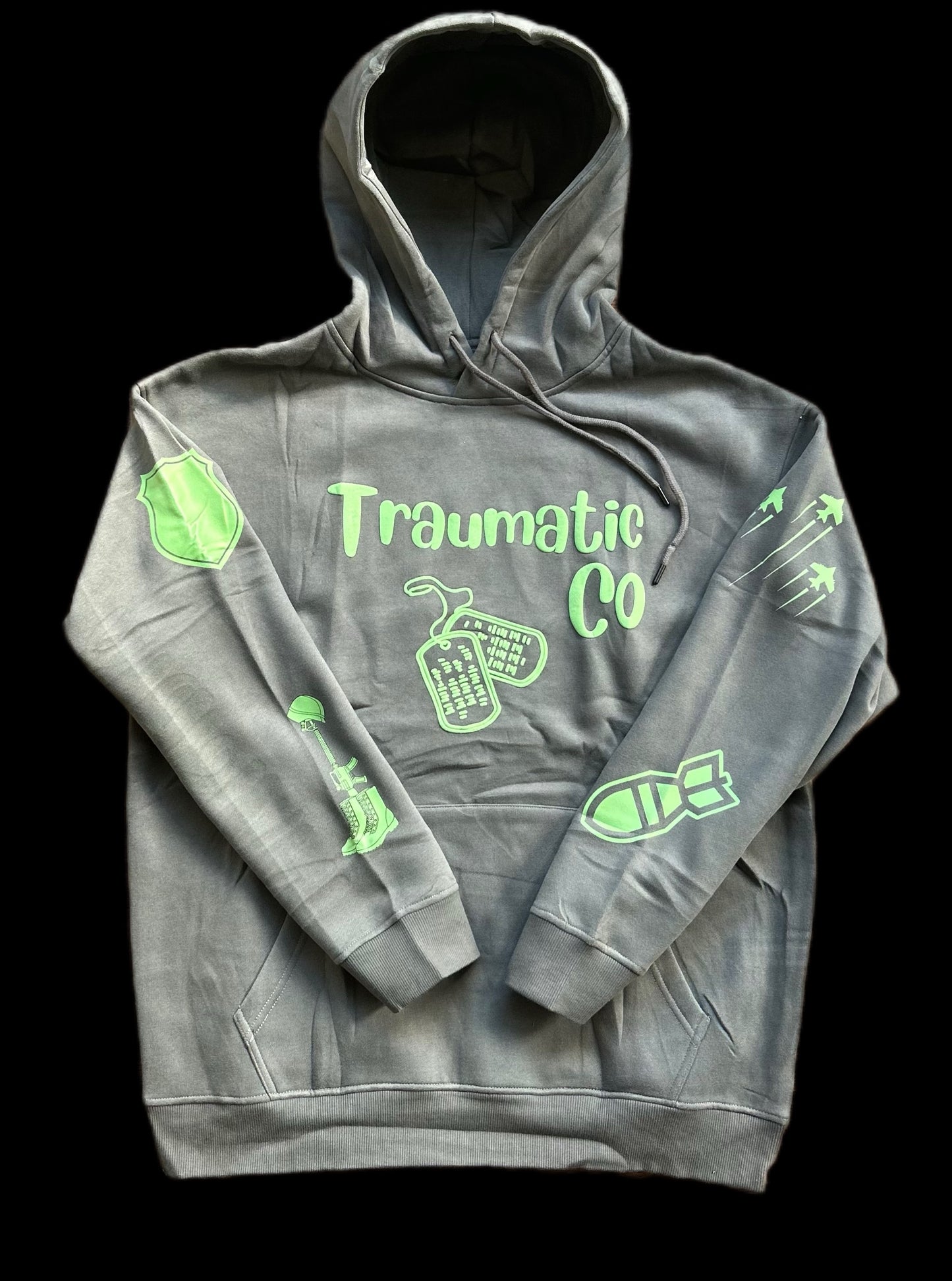 Invisibly Scarred Premium Sweatsuit (Grey)