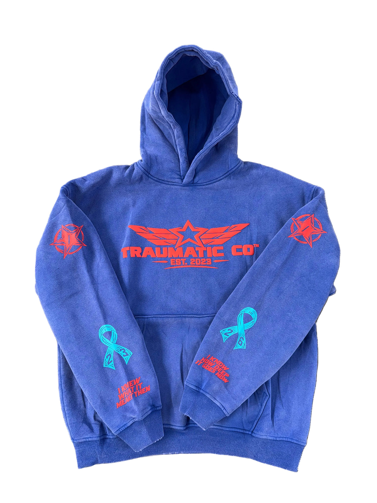 NOT ALL WOUNDS ARE VISIBLE — 3 Year Anniversary Hoodie