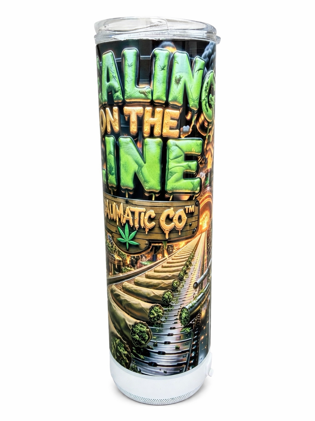 Healing on The Line Bluetooth Tumbler | Traumatic Co™