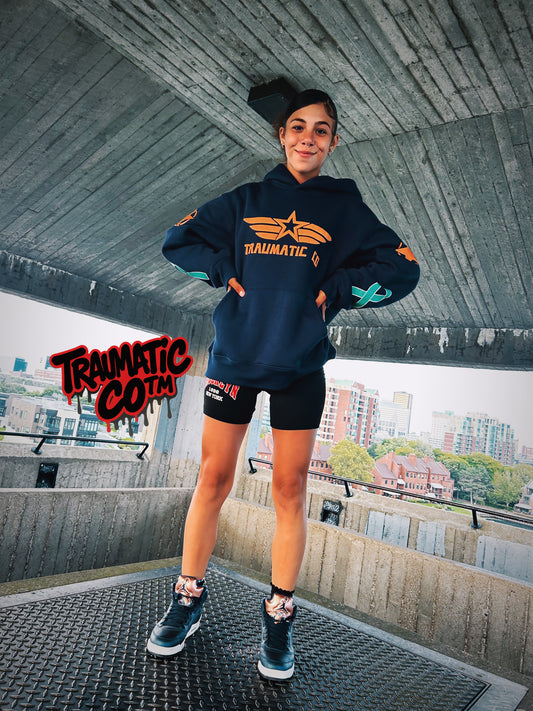 Not All Wounds Are Visible Premium Blue Hoodie