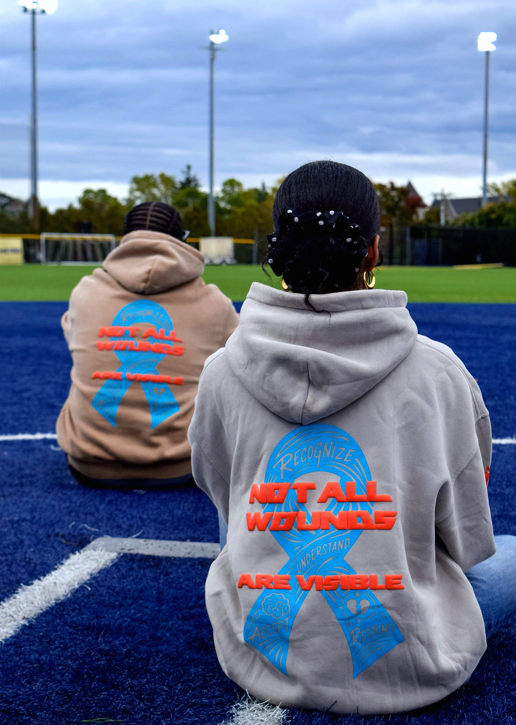 NOT ALL WOUNDS ARE VISIBLE — 3 Year Anniversary Hoodie