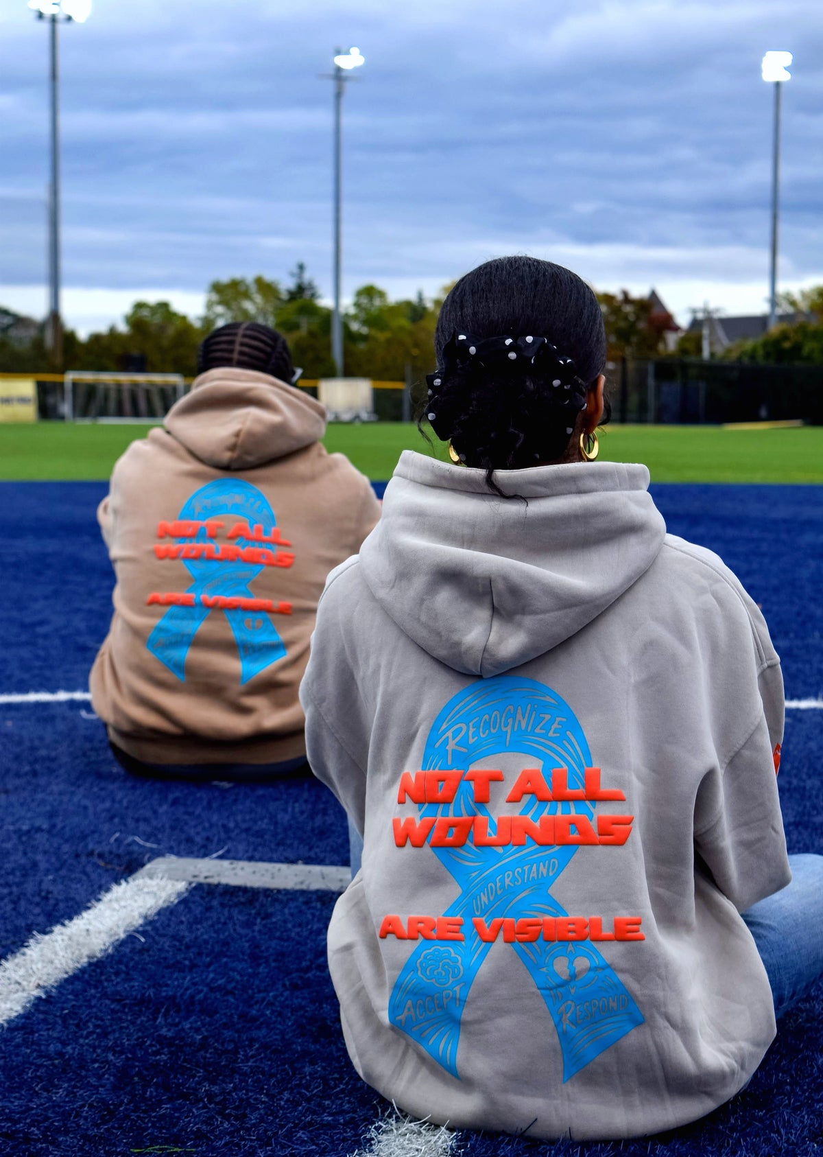 NOT ALL WOUNDS ARE VISIBLE — 3 Year Anniversary Hoodie