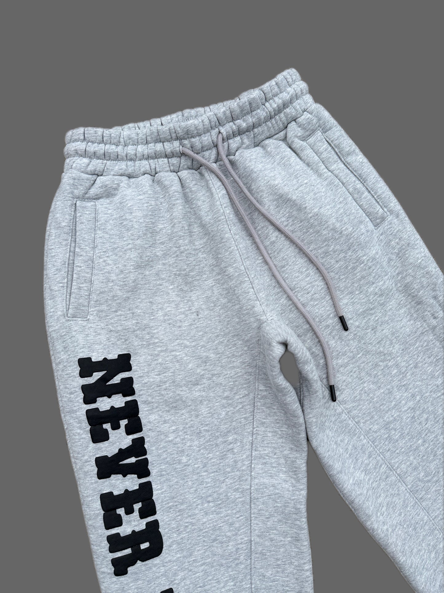 Premium Cotton Fleece Joggers — Never Fold™