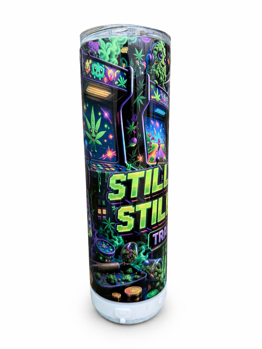 Still Healing Still Playing Bluetooth Tumbler | Traumatic Co™
