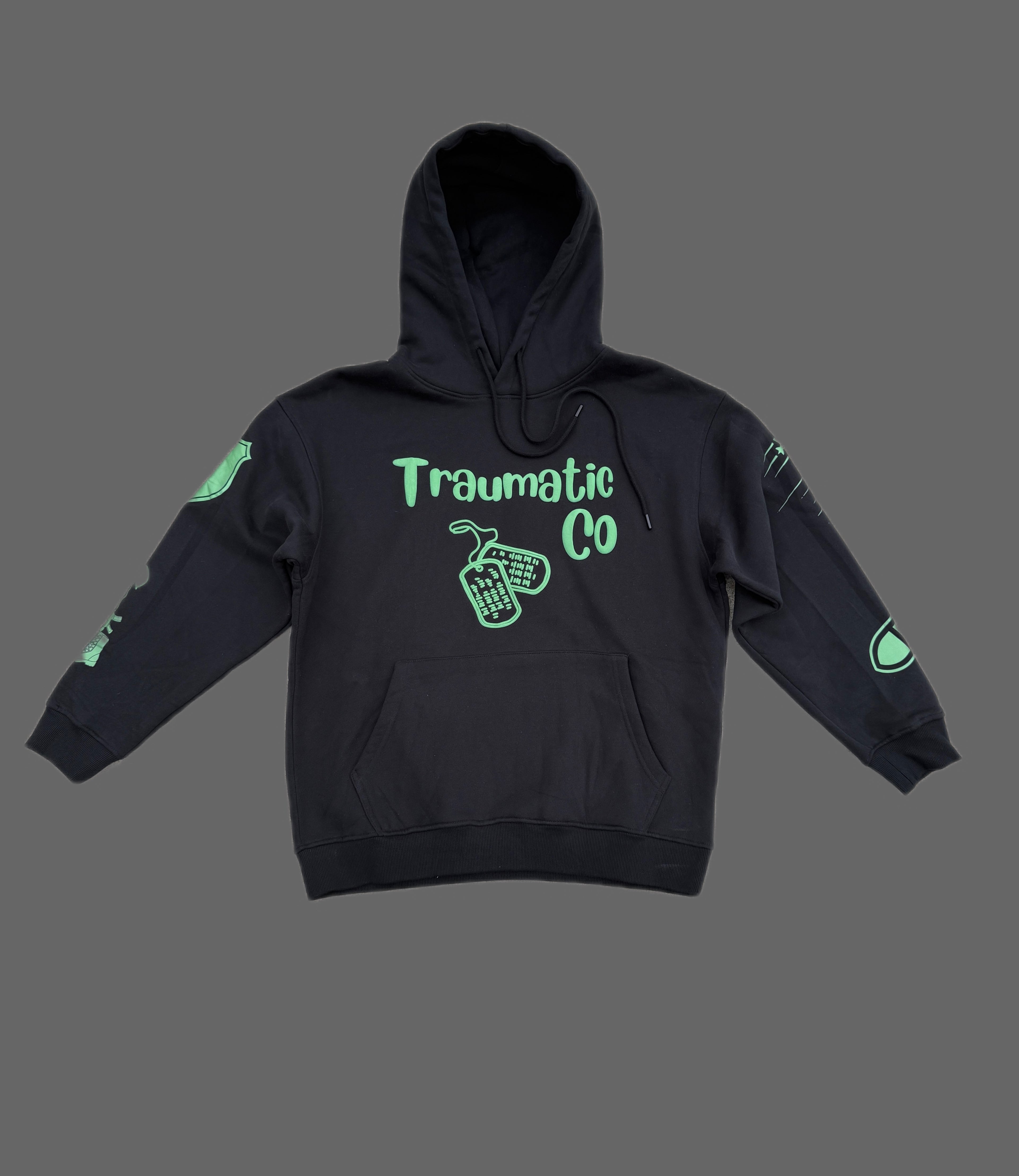 Premium Cotton Fleece Hoodie — Invisibly Scarred