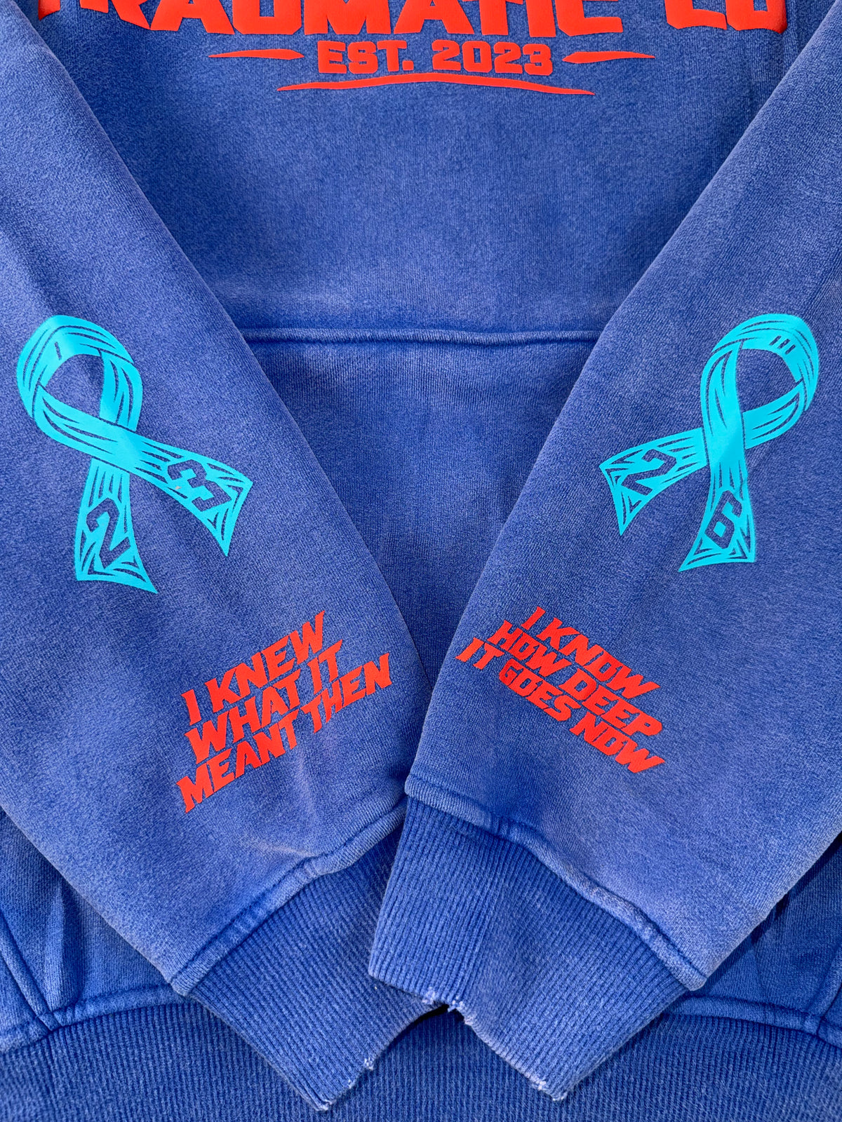 NOT ALL WOUNDS ARE VISIBLE — 3 Year Anniversary Hoodie