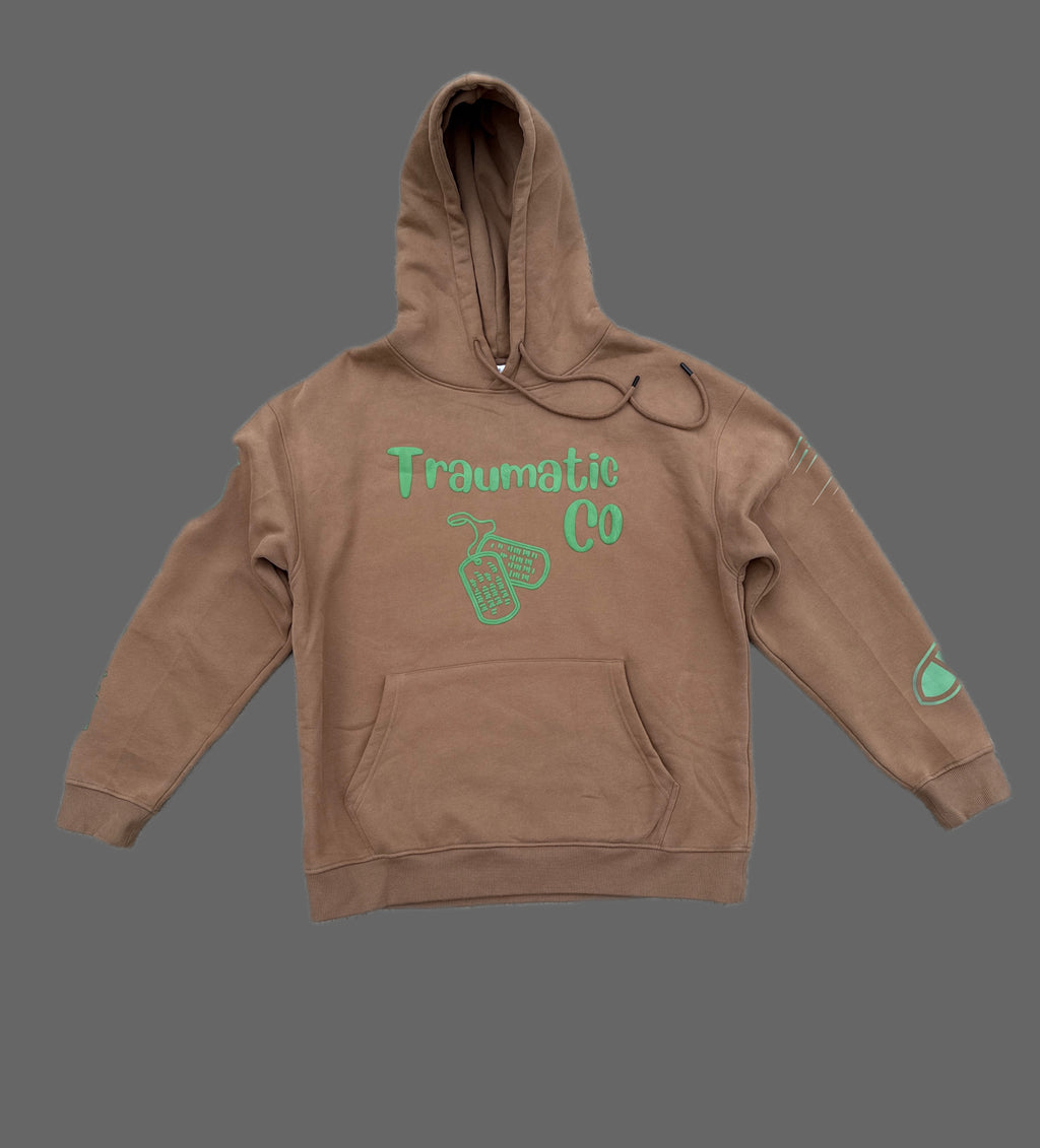 Premium Cotton Fleece Hoodie — Invisibly Scarred