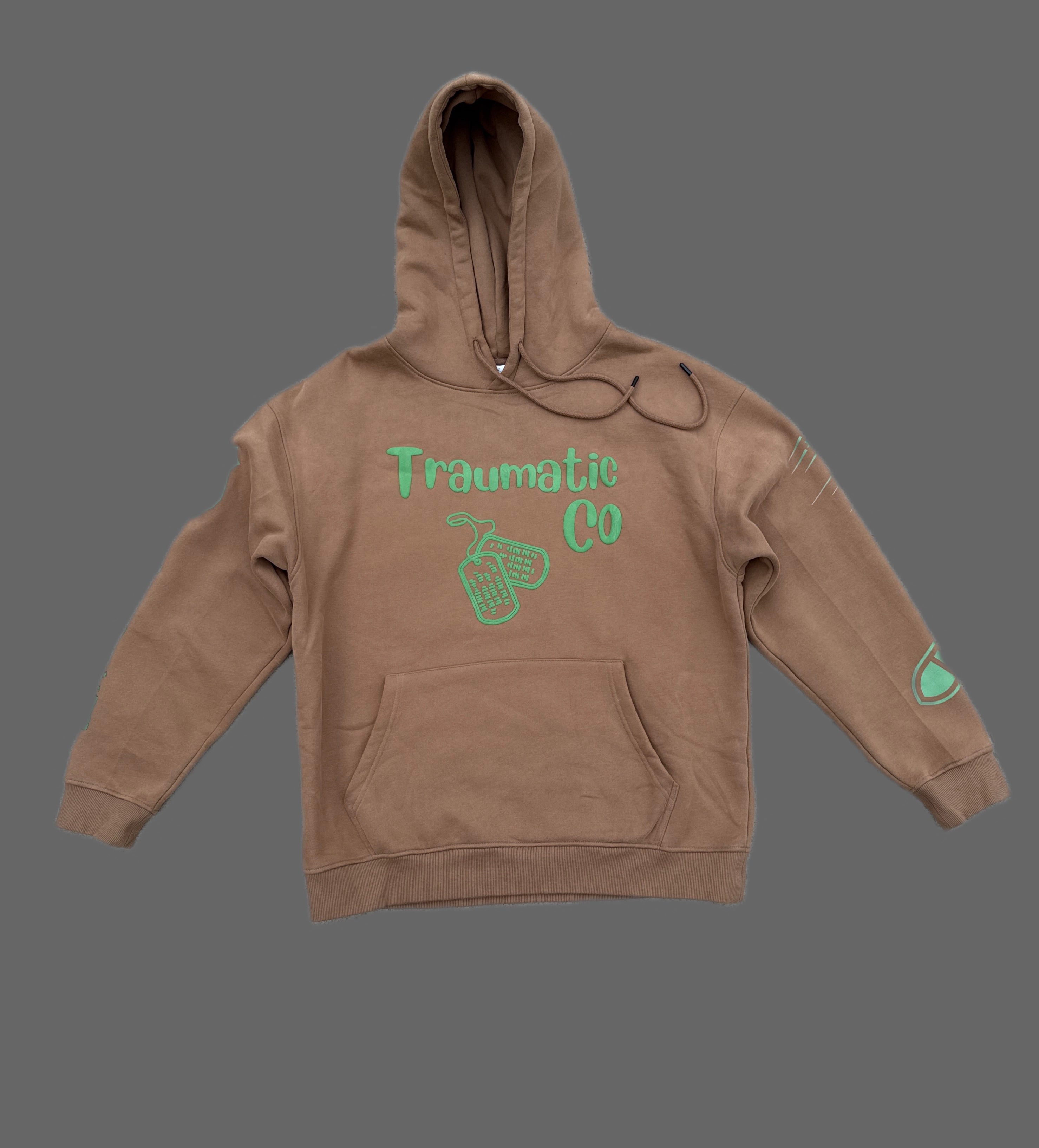 Premium Cotton Fleece Hoodie — Invisibly Scarred