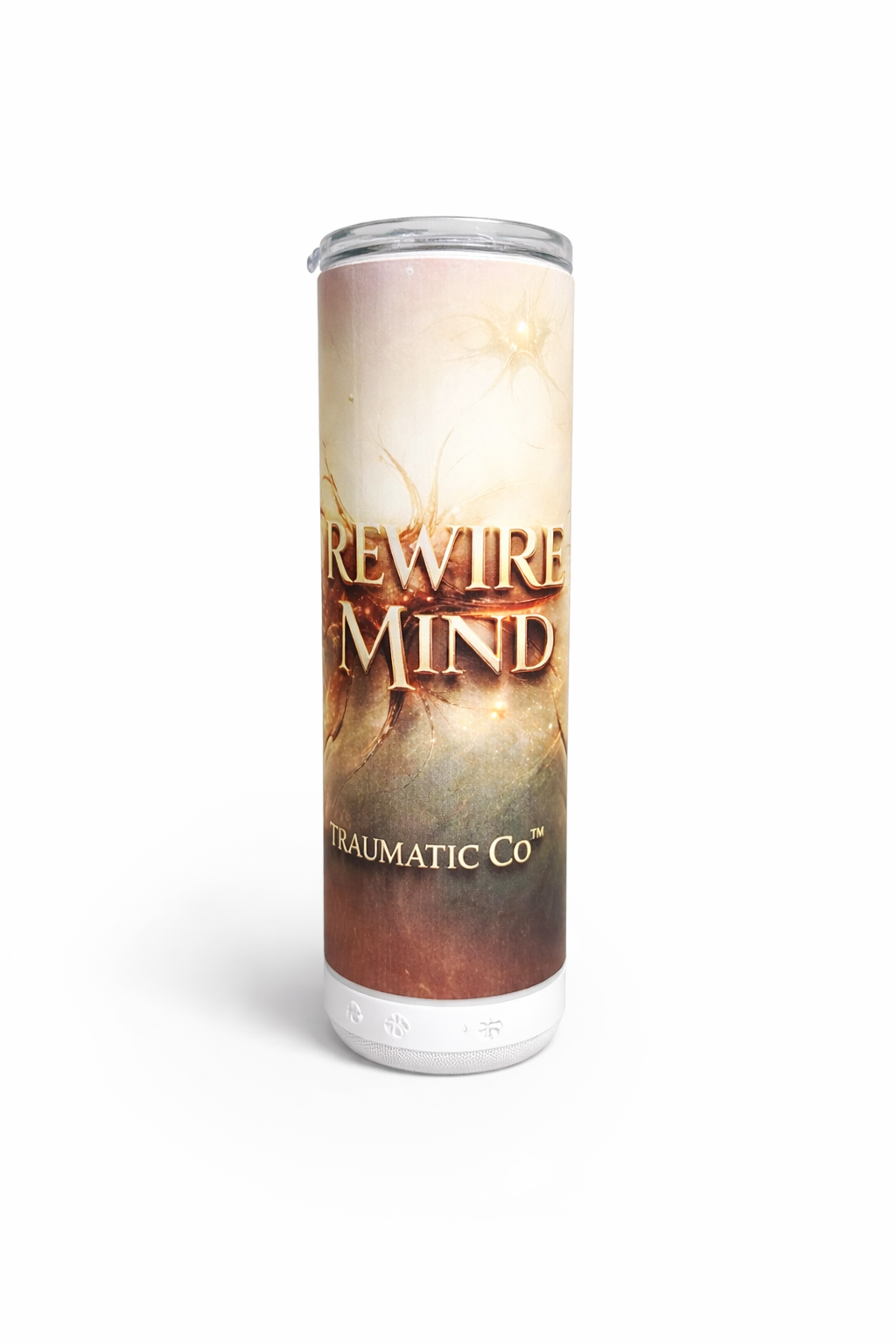 ReWire The Mind / Traumatic Co™  Bluetooth Healing Tumbler