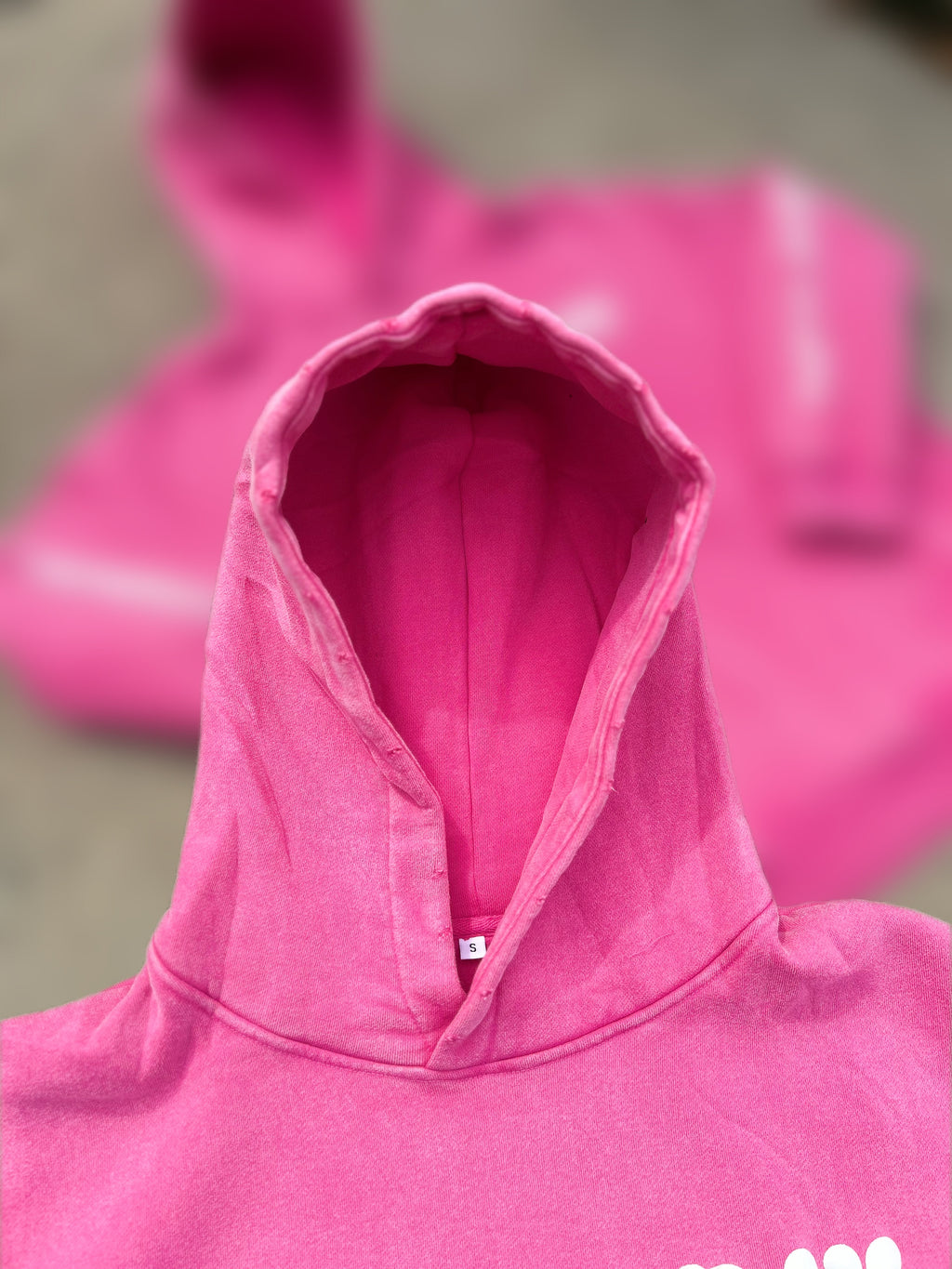 Yesterday Tried, Today Survived - Oversized Acid Wash Hoodie (Unisex)