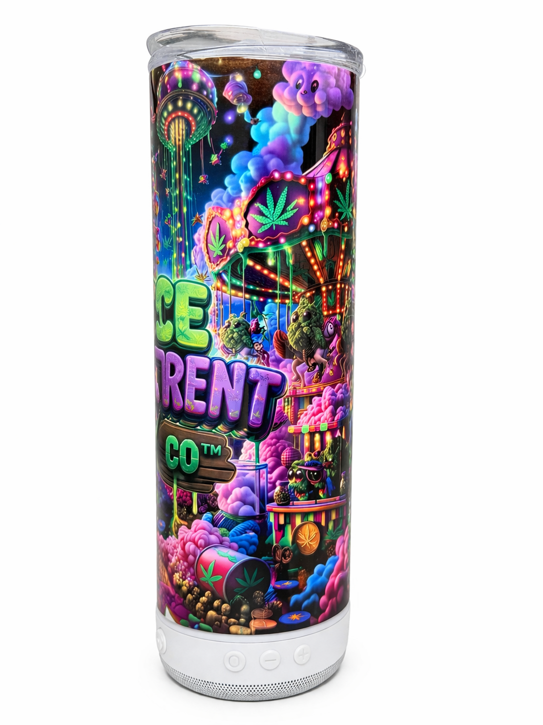 My Peace Rides Different Bluetooth Healing Tumbler | Traumatic Co™