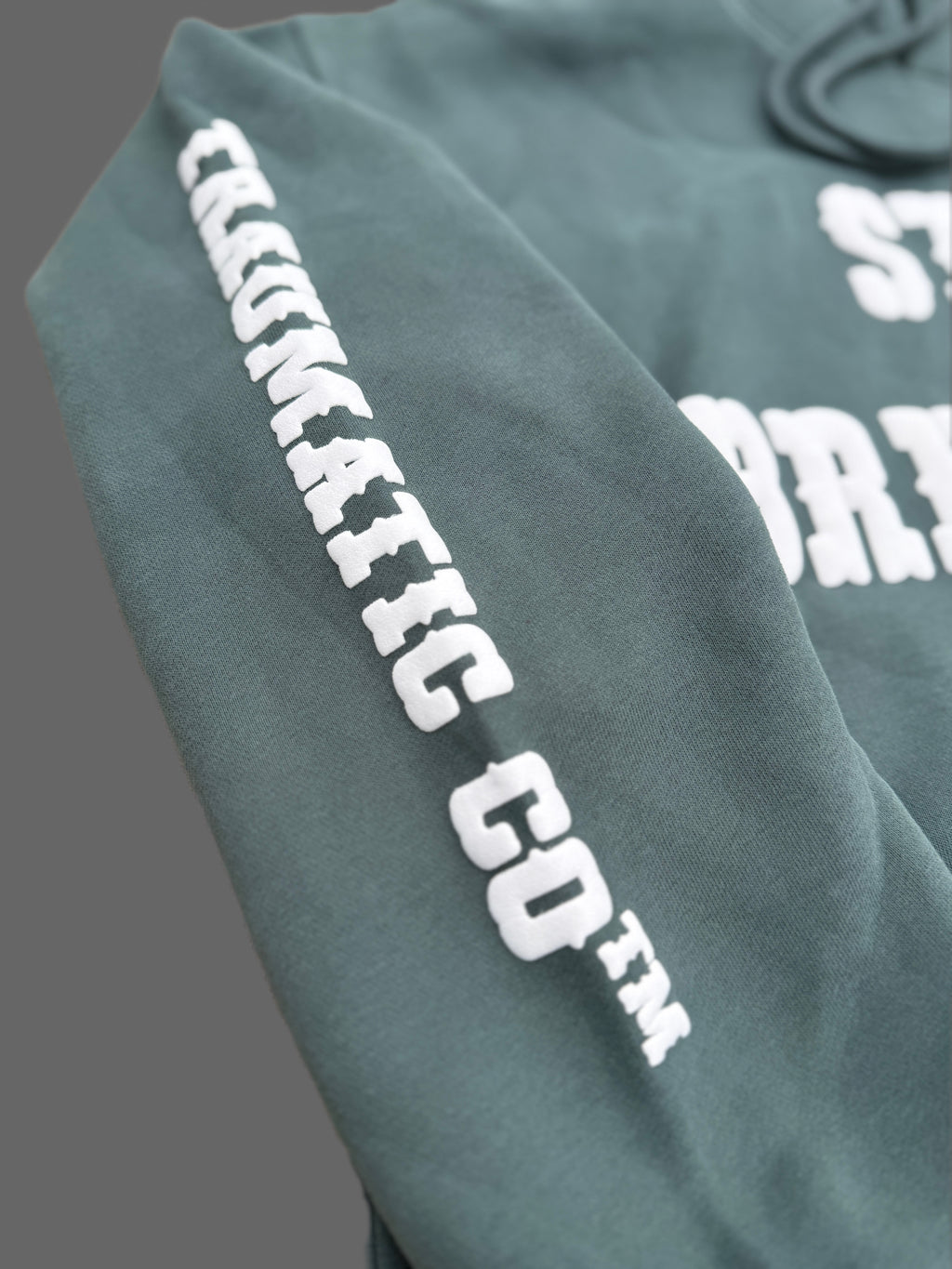 Premium Cotton Fleece Hoodie — Still Breathing / Forever Hungry