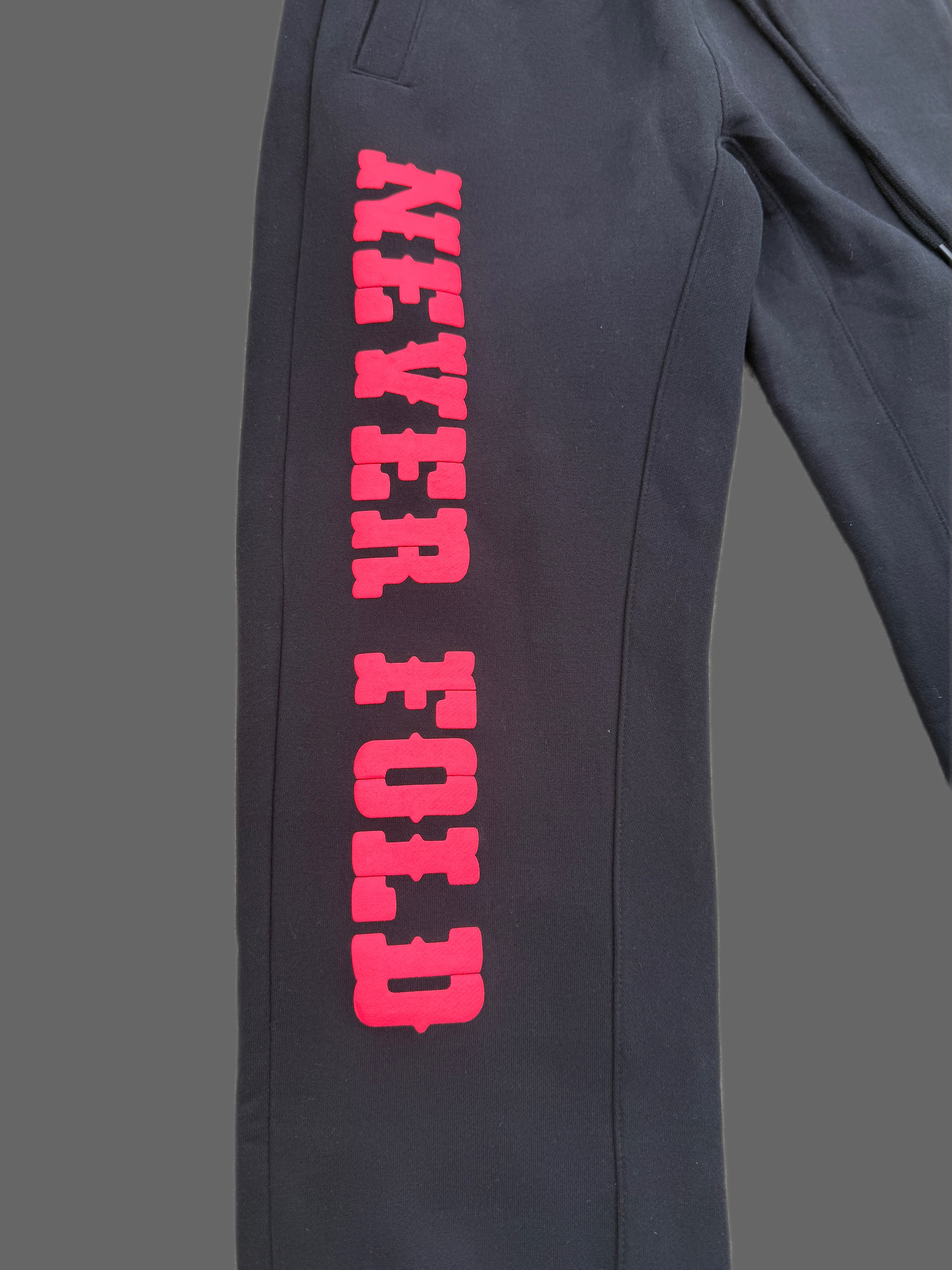 Premium Cotton Fleece Joggers — Never Fold™