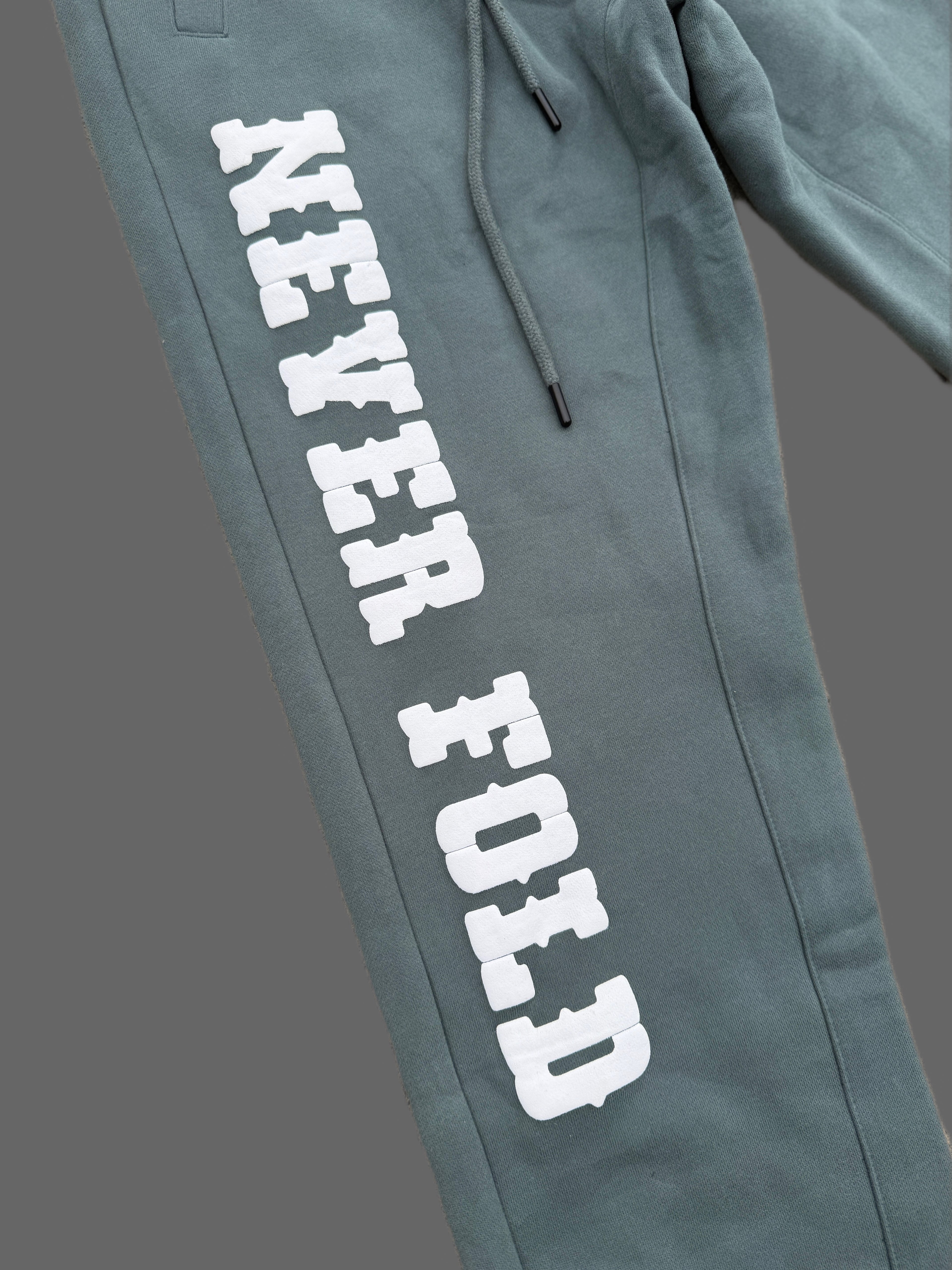 Premium Cotton Fleece Joggers — Never Fold™