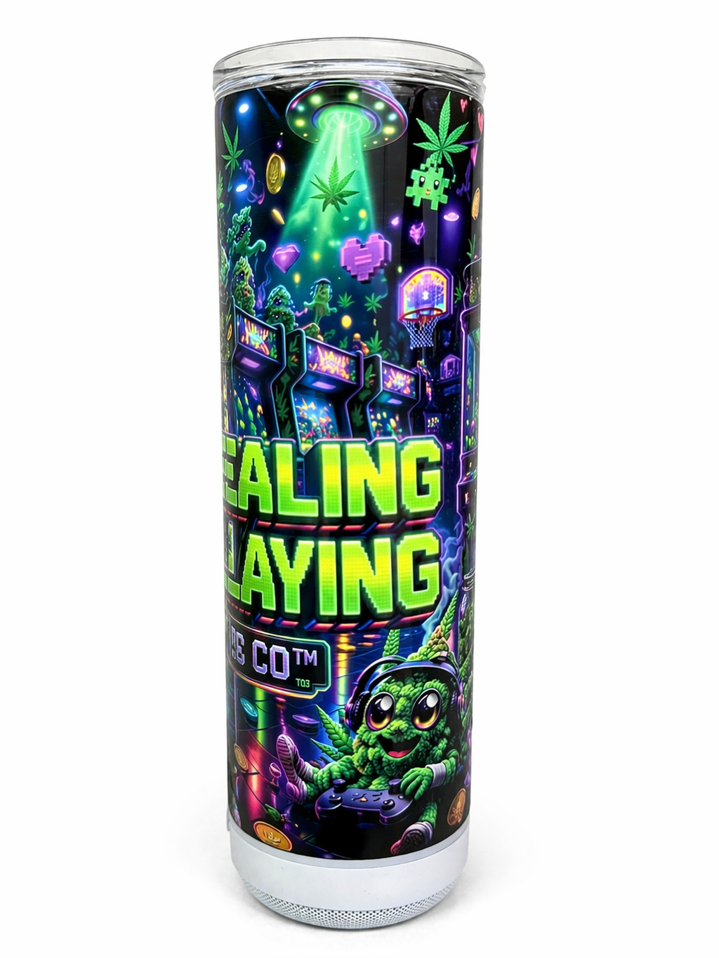 Still Healing Still Playing Bluetooth Tumbler | Traumatic Co™