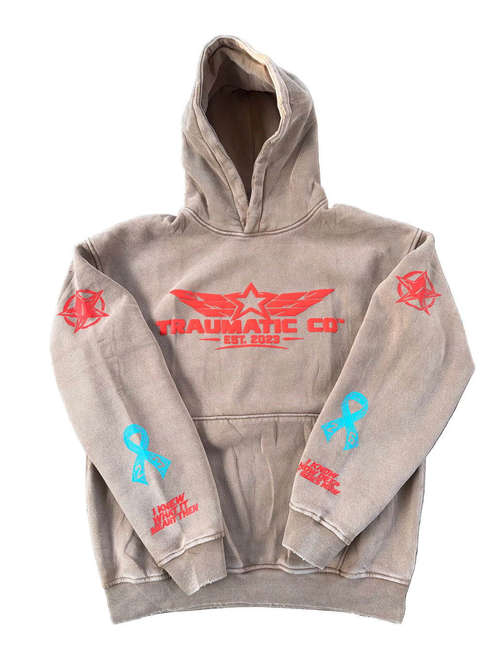 NOT ALL WOUNDS ARE VISIBLE — 3 Year Anniversary Hoodie