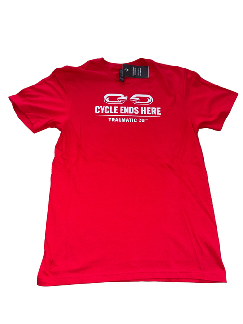 Cycle Ends Here  | Traumatic Co ™ | Tee