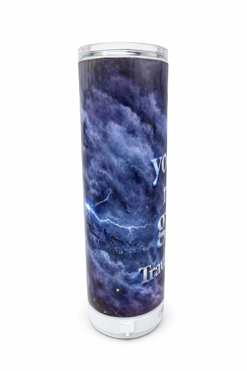 Give Yourself More Grace Bluetooth Healing Tumbler | Traumatic Co™