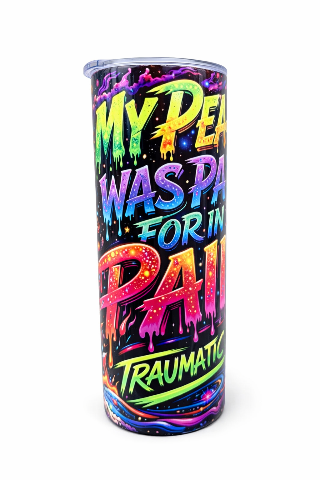 My Peace Was Paid For in Pain / Traumatic Co™ Healing Tumbler