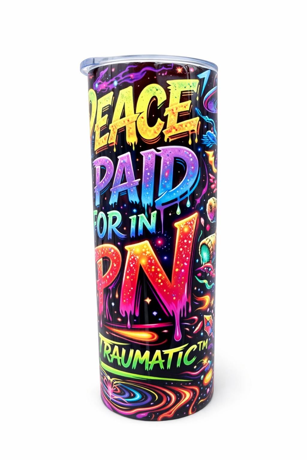 My Peace Was Paid For in Pain / Traumatic Co™ Healing Tumbler