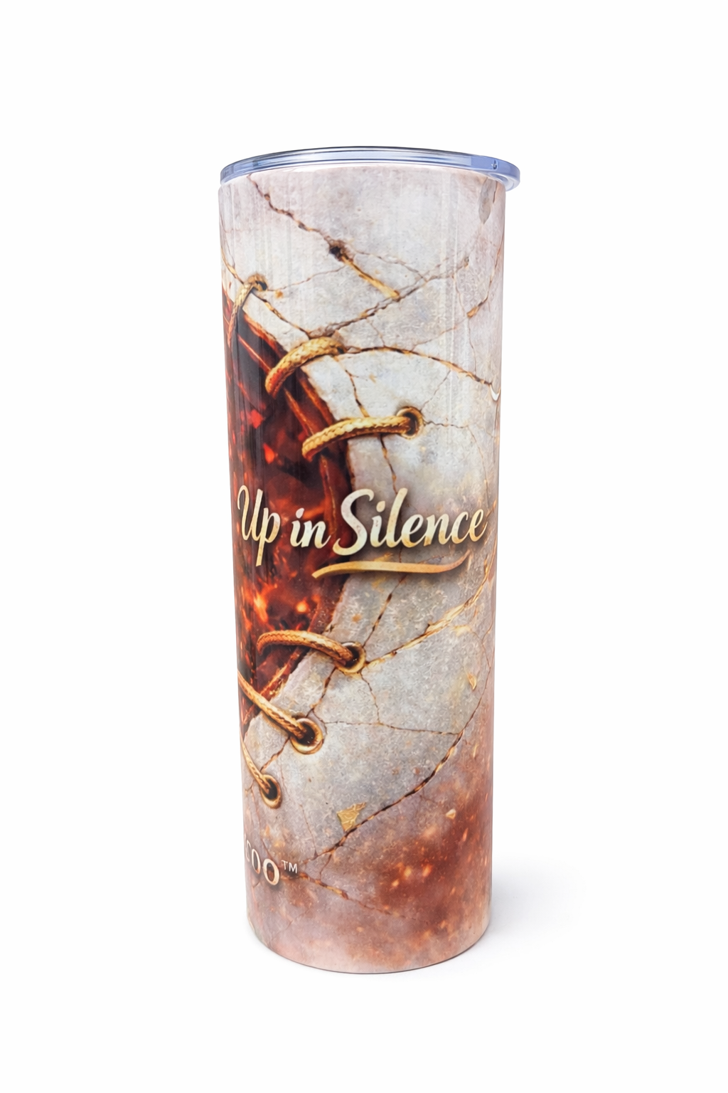 I Stitched Myself Up in Silence / Traumatic Co™ Healing Tumbler
