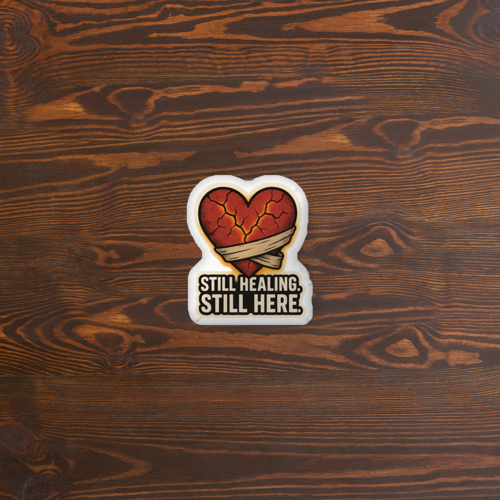 Still Healing, Still Here - Custom Shaped Pillow