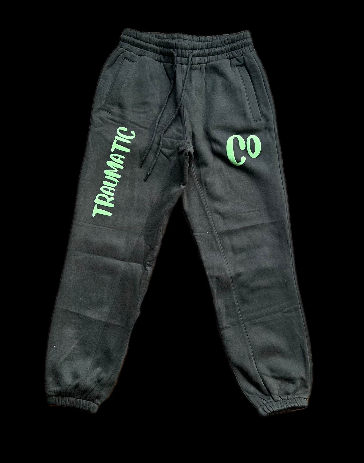 Invisibly Scarred Premium Sweatsuit Black