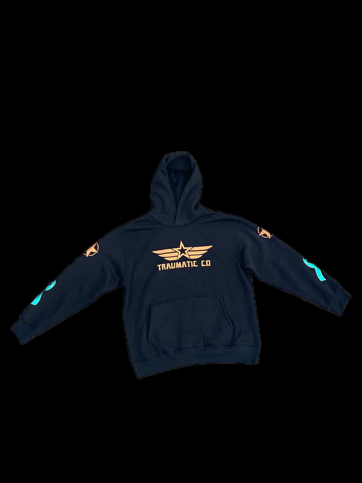 Not All Wounds Are Visible Premium Black Hoodie