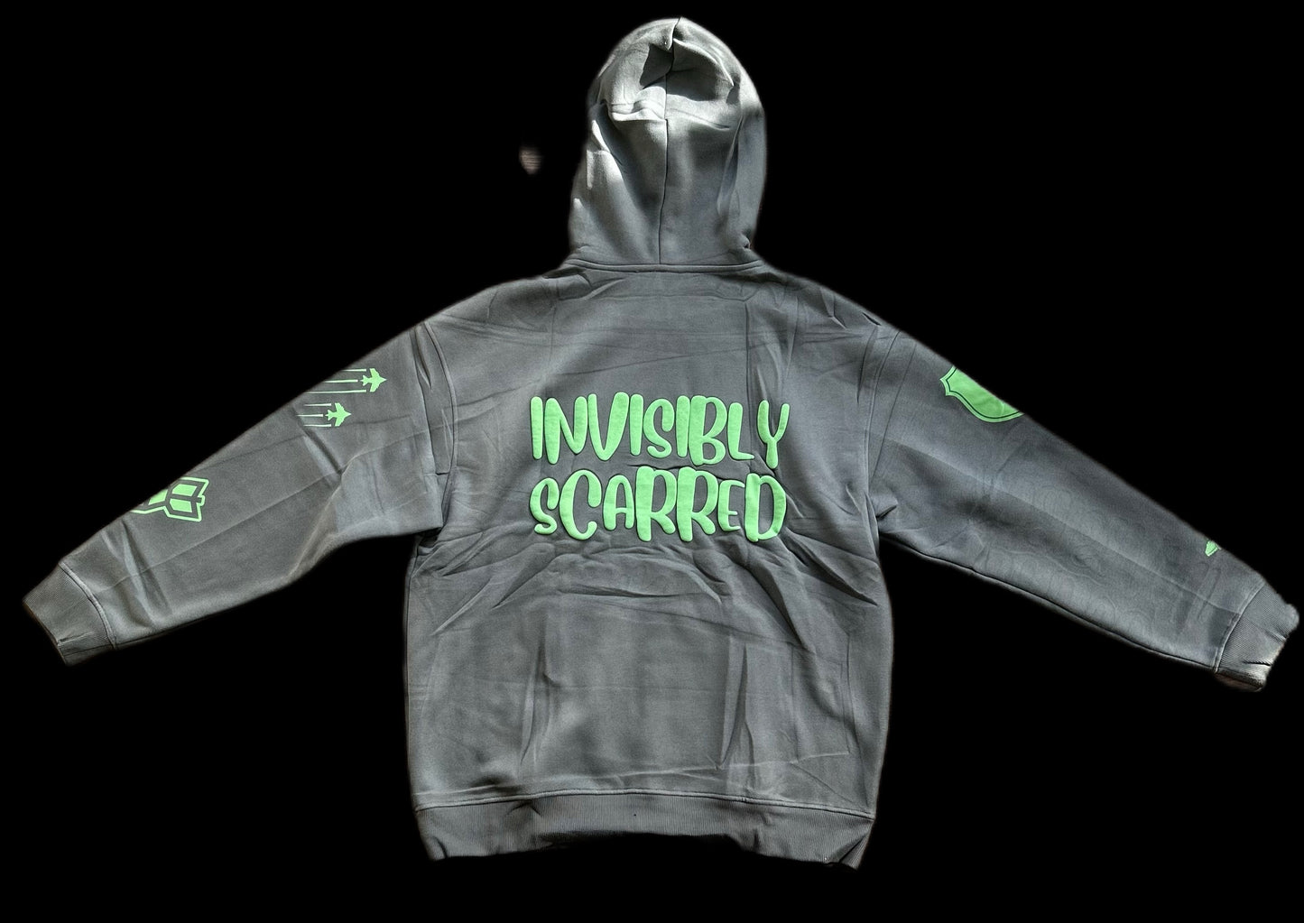 Invisibly Scarred Premium Sweatsuit (Grey)