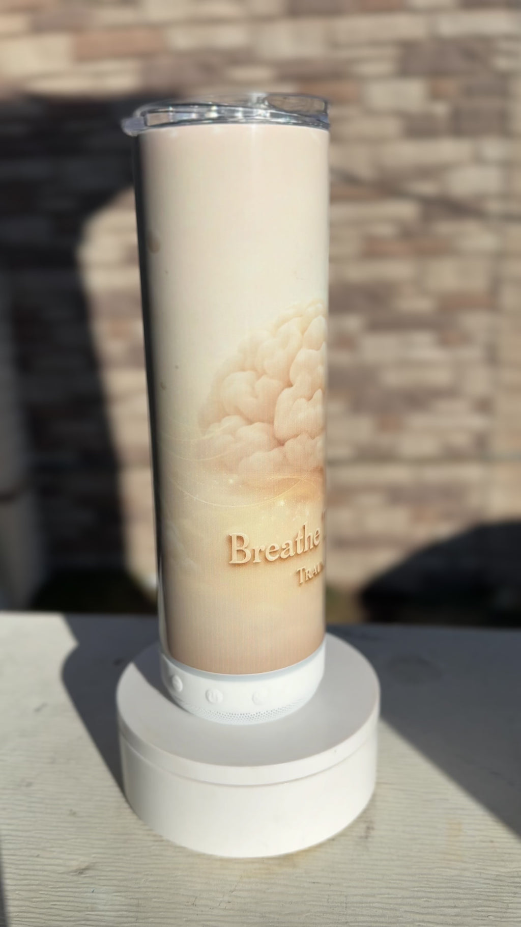 Breathe Through It / Traumatic Co™  Bluetooth Healing Tumbler